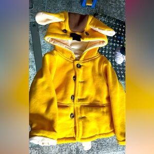 2-3T “Deer” Peacoat for Toddler Girl.